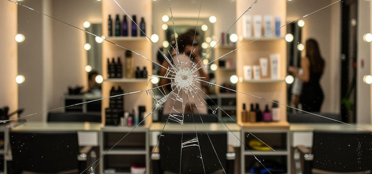 Salon mirror